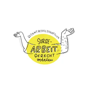 Graphic Recording f&uuml;r das B&uuml;ndnis Sorgearbeit fairteilen in Berlin