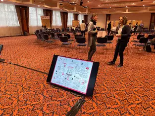 Graphic Recording DOSB Fachforum Zukunft Magdeburg Fishbowl