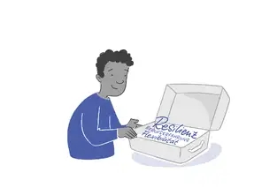 Illustrationen f&uuml;r die Perspektive Selbst&auml;ndigkeit: Mentale St&auml;rke