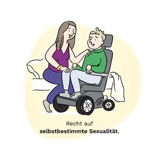 Illustration f&uuml;r Profamilia zu reproduktiven Rechten