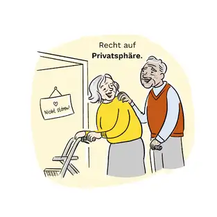 Illustration f&uuml;r Profamilia zu reproduktiven Rechten