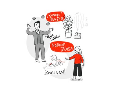 TEDx Moers Sketchnotes Nadine Roßa