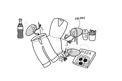 Zuckerfrei von Anfang an Illustrationen